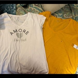 New York and company shirts